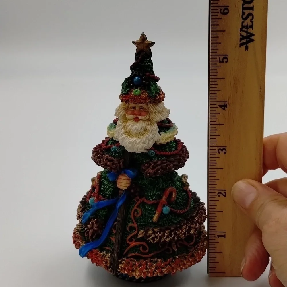 Crinkle Clause by possible Dreams, Ltd Christmas Tree Santa 1996 5 1/2